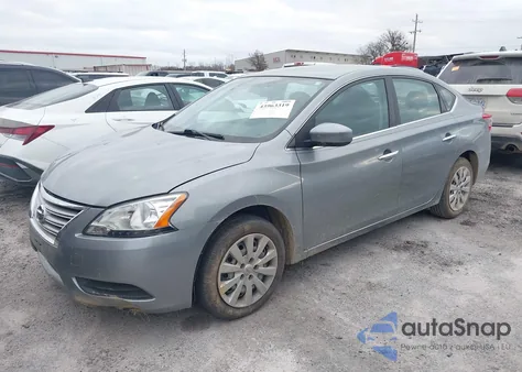 2013 Nissan Sentra Sv from USA, damaged, VIN 3N1AB7AP1DL786292